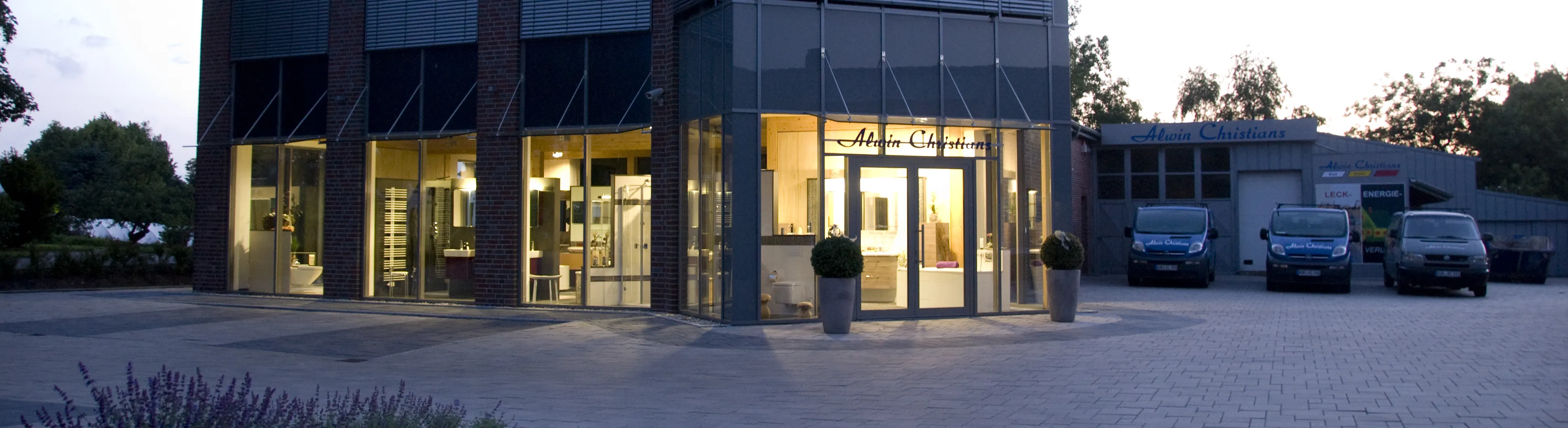 Firmengebäude der Firma Alwin Christian in Ihlow.