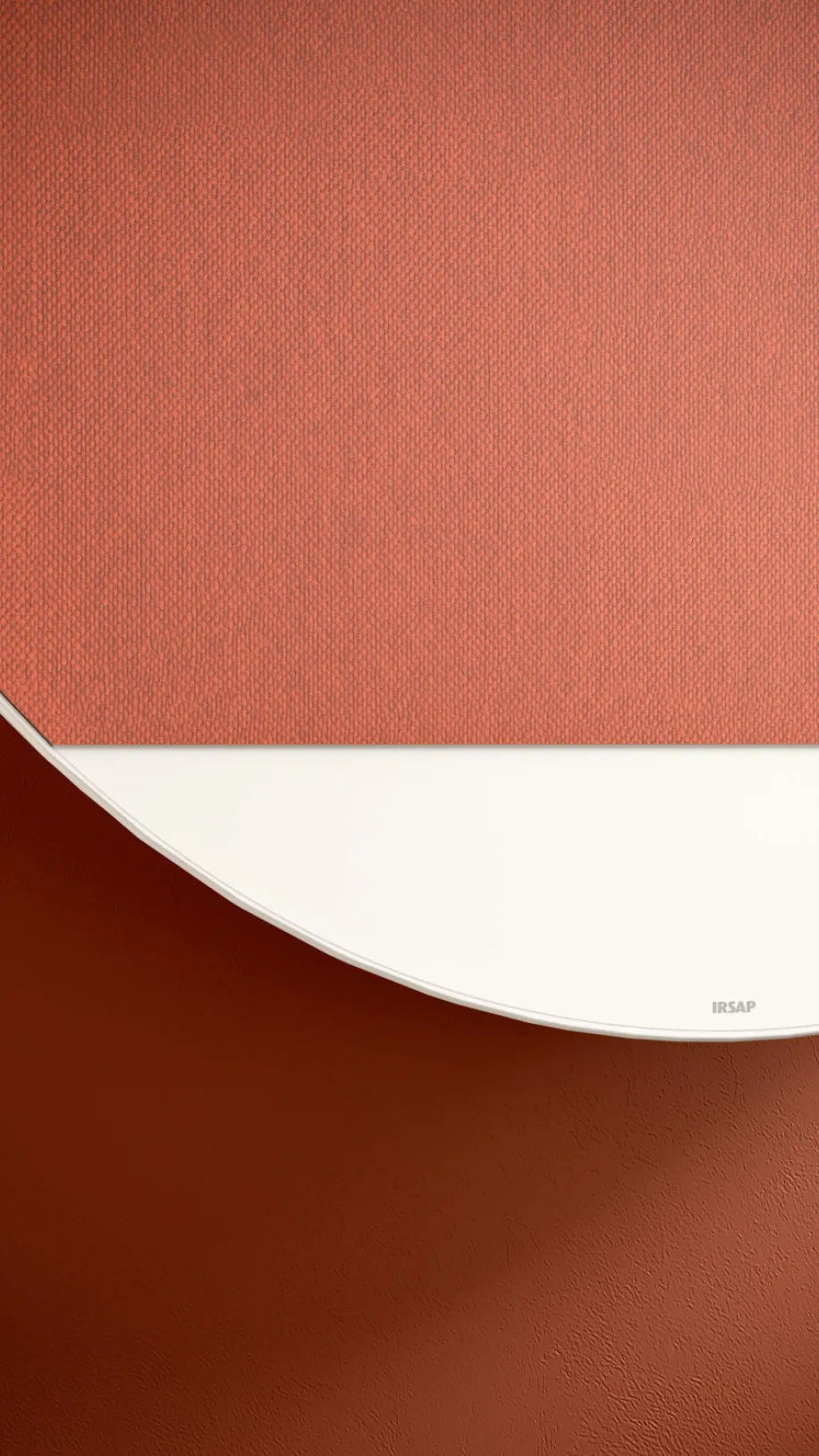 Der Designheizkörper Orimono von Bemm in der Farbe 2N.