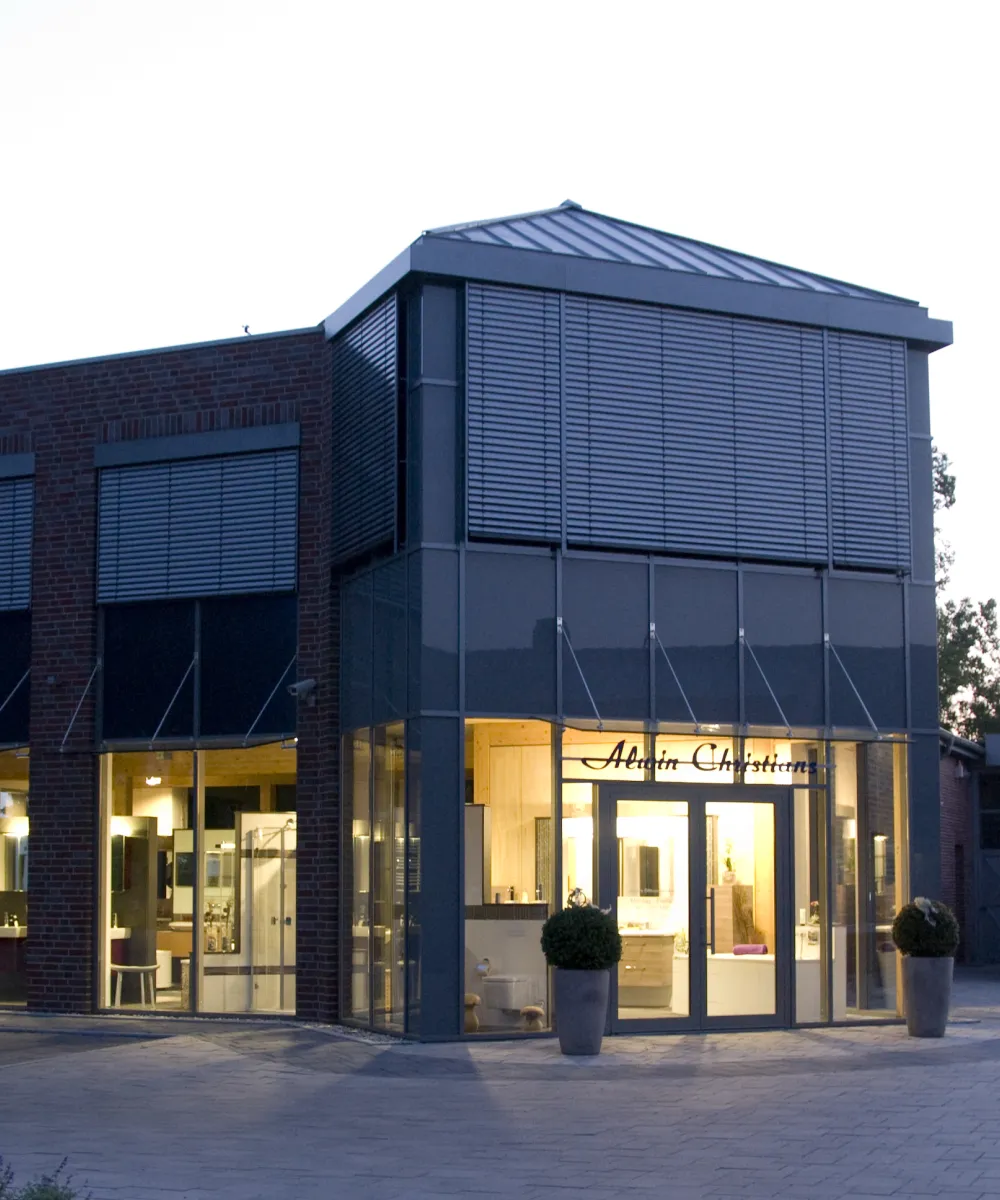 Firmengebäude der Firma Alwin Christian in Ihlow.